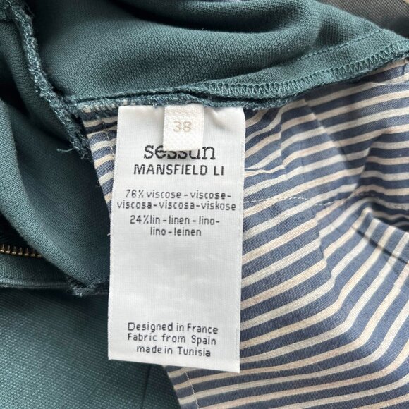 Sessun Bliss Li Buttoned Blazer + Ankle Pants Set - Sz S (Blazer) and pants S 38 - Picture 10 of 14